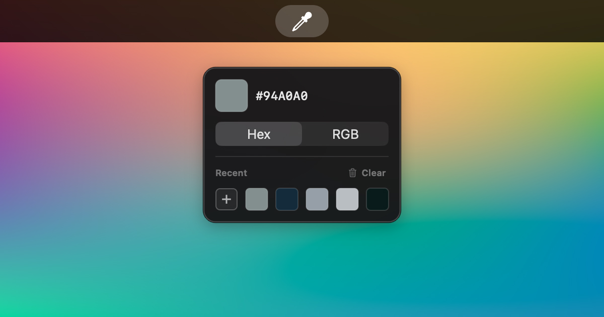 My Color Picker Died, So I Made My Own