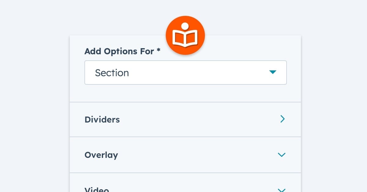 Extra Settings for Section Module