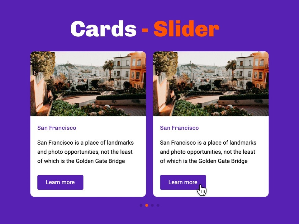 Cards - Slider