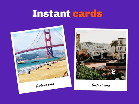 Instant cards